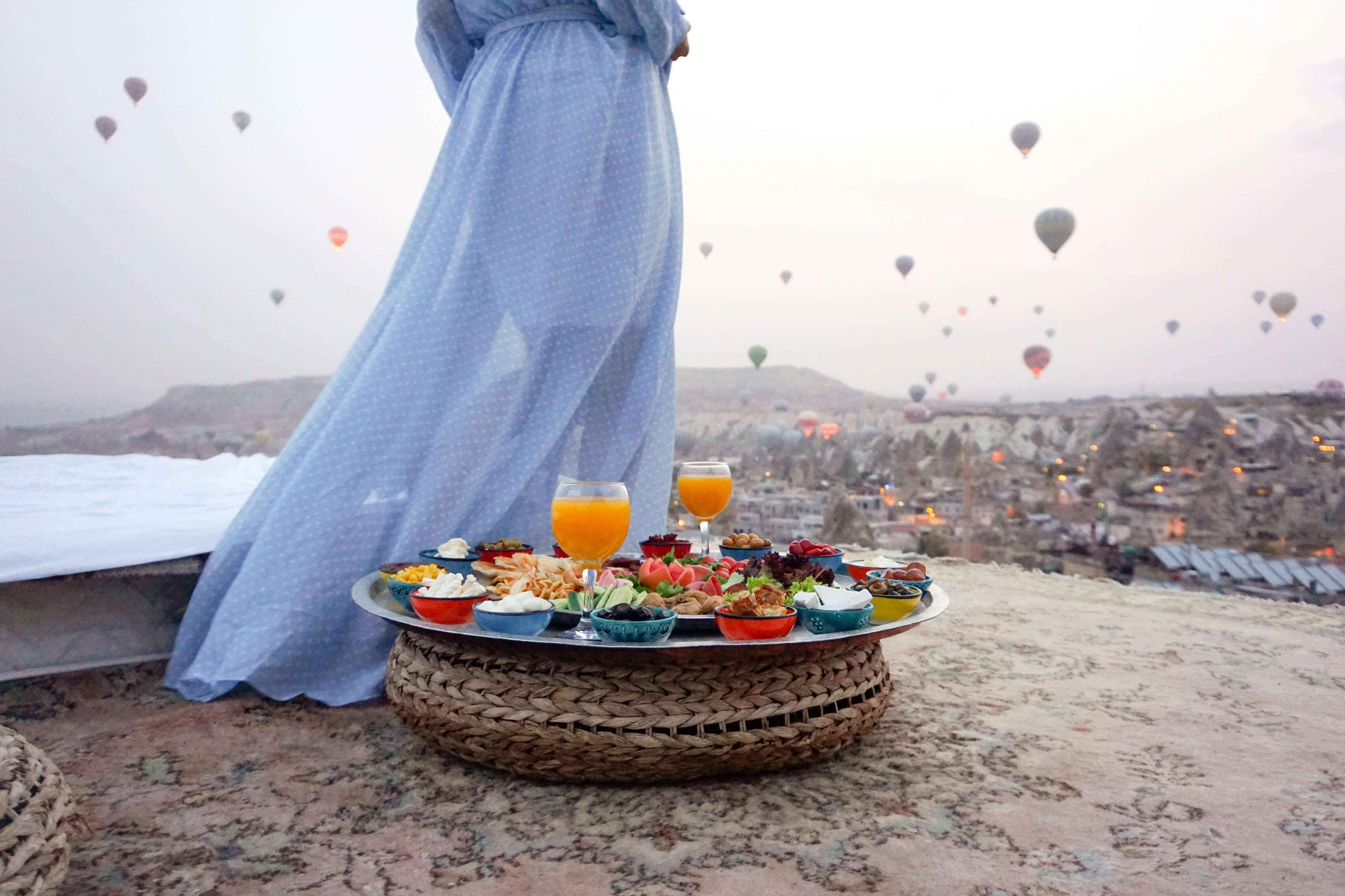 Breakfast at Mithra Cave Suites Hotel in Goreme