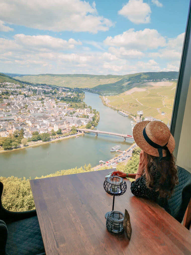 Unser Roadtrip an die Mosel im Juni: Restaurant Burg Landshut