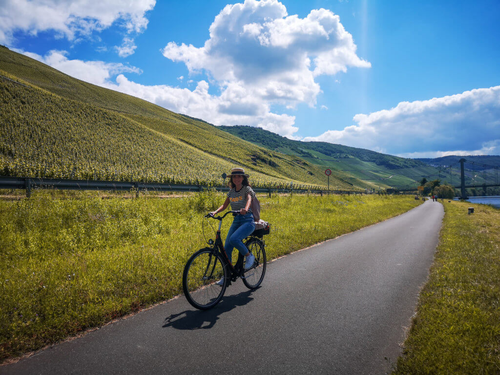 Unser Roadtrip an die Mosel im Juni: Fahrradtour