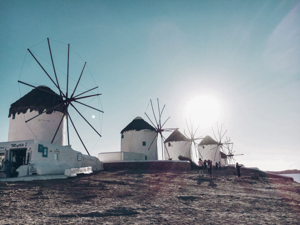 Mykonos im Oktober