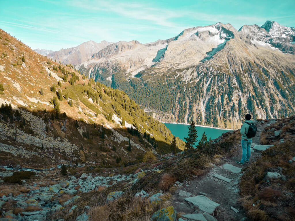 Hike in the Zillertal Olpererhütte