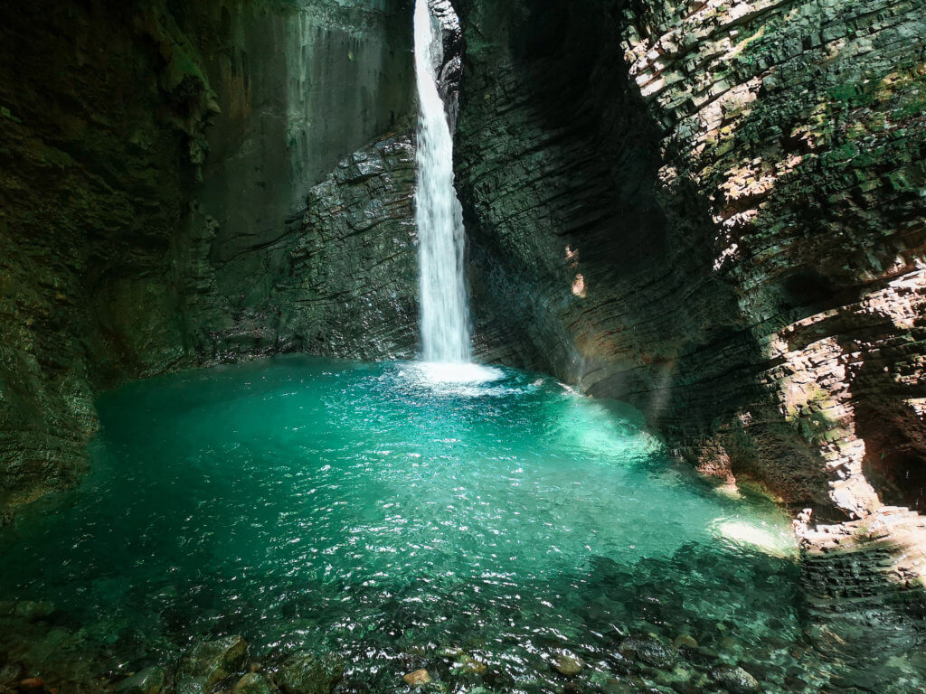 Slap Kozjak Slovenia