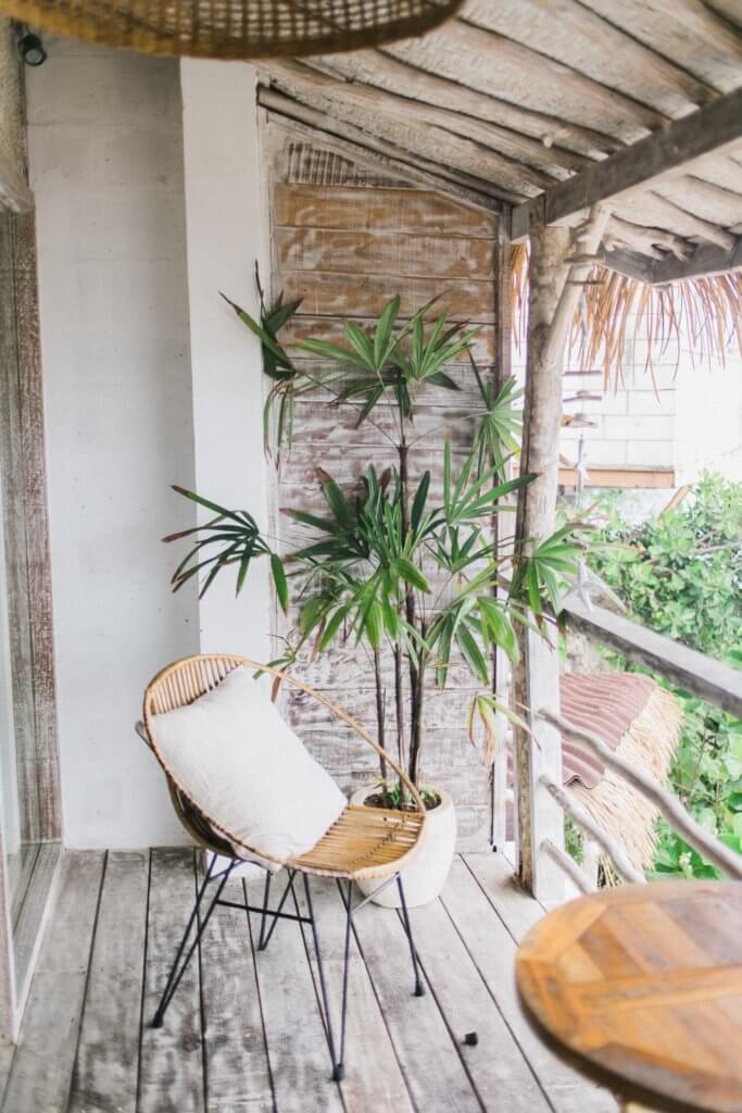 Bali Frühstück Balkon