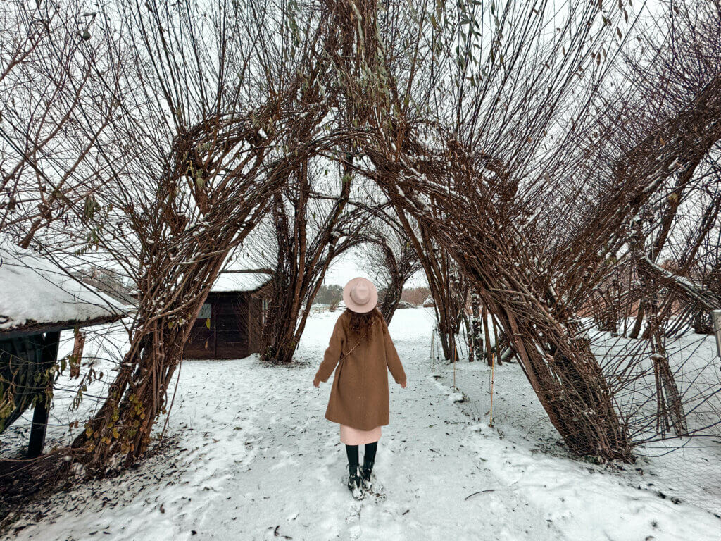 Winter Urlaub im Spreewald: Weidendom Schlepzig Spreewaldresort Seinerzeit